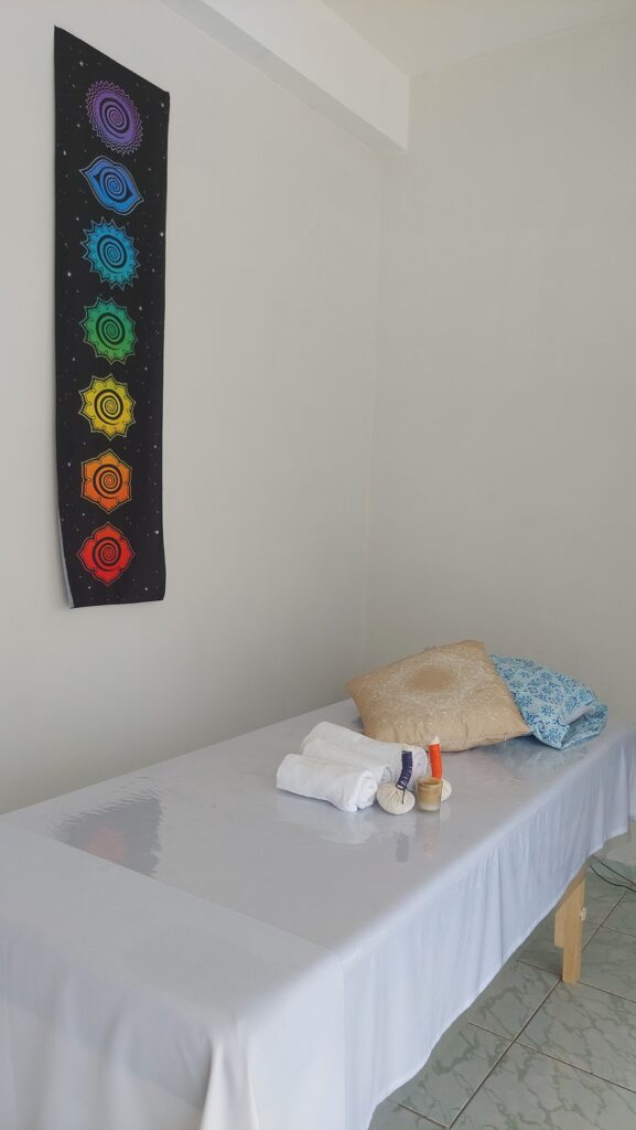 Pindas e velas de massagem